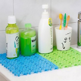 Mats & Rugs, 1pc Classic Bath Mats Flannel Contemporary Bathroom Easy to clean