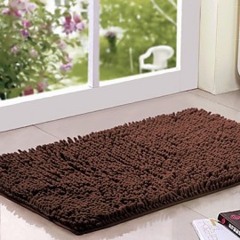 Mats & Rugs, 1pc Casual Bath Rugs Polyester Contemporary Bathroom Easy to clean