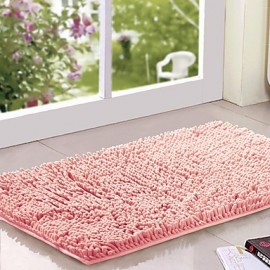 Mats & Rugs, 1pc Casual Bath Rugs Polyester Contemporary Bathroom Easy to clean