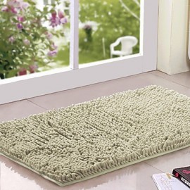 Mats & Rugs, 1pc Casual Bath Rugs Polyester Contemporary Bathroom Easy to clean