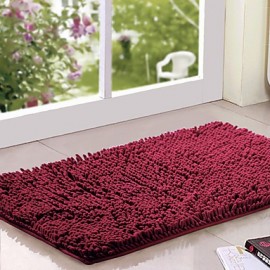 Mats & Rugs, 1pc Casual Bath Rugs Polyester Contemporary Bathroom Easy to clean
