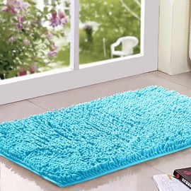 Mats & Rugs, 1pc Casual Bath Rugs Polyester Contemporary Bathroom Easy to clean