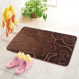 Mats & Rugs, 1pc Casual Bath Rugs Polyester Contemporary Bathroom Easy to clean