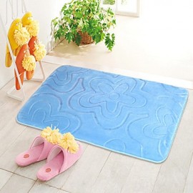 Mats & Rugs, 1pc Casual Bath Rugs Polyester Contemporary Bathroom Easy to clean
