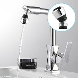 Faucet accessory, Contemporary Plastic Chrome Water Spout, Finish, Chrome