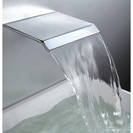 Faucet accessory, Contemporary Brass Spout, Finish, Chrome