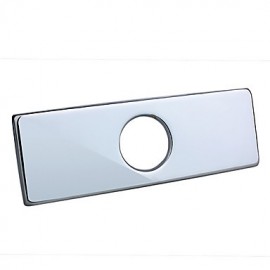 Faucet accessory Superior Quality Contemporary Brass Sink Cover-Finish, Chrome