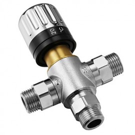 Faucet accessory, Contemporary Brass Threaded Pipe Adapter, Finish, Chrome