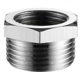 Faucet accessory Superior Quality Contemporary Brass Threaded Pipe Adapter-Finish, Chrome