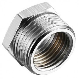 Faucet accessory Superior Quality Contemporary Brass Threaded Pipe Adapter-Finish, Chrome