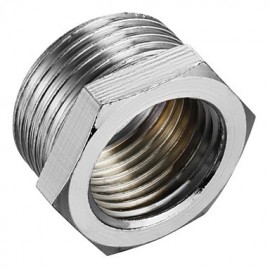 Faucet accessory Superior Quality Contemporary Brass Threaded Pipe Adapter-Finish, Chrome