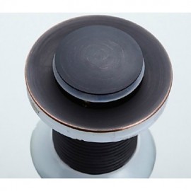 Faucet accessory, Vintage Brass Pop-up Water Drain Without Overflow, Finish, Polished Brass