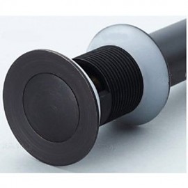 Faucet accessory, Vintage Brass Pop-up Water Drain Without Overflow, Finish, Polished Brass