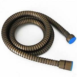 Faucet accessory, Antique Stainless Steel Water Supply Hose, Finish, Antique Brass