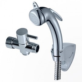 Faucet accessory, Contemporary A Grade ABS Hand Spout Set, Finish, Chrome