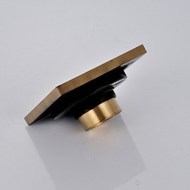 Faucet accessory, Antique Brass Floor Drain, Finish, Antique Brass
