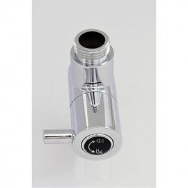 Faucet accessory, Contemporary Brass Threaded Pipe Adapter, Finish, Chrome