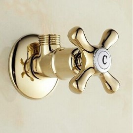 Faucet accessory, Antique Brass Control Valve, Finish, Ti-PVD