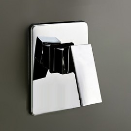 Faucet accessory, Contemporary Brass Hot and Cold Mix Water Valve, Finish, Chrome