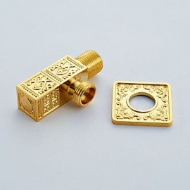 Faucet accessory, Contemporary Brass Control Valve, Finish, Ti-PVD