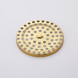 Faucet accessory, Contemporary Brass Floor Drain, Finish, Ti-PVD