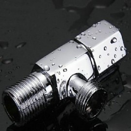 Faucet accessory, Contemporary Brass Control Valve, Finish, Chrome