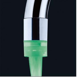 Faucet accessory, Contemporary A Grade ABS LED Spout, Finish, Chrome