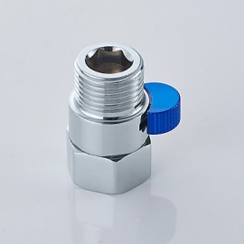 Faucet accessory, Modern/Contemporary Brass Control Valve, Finish, Chrome