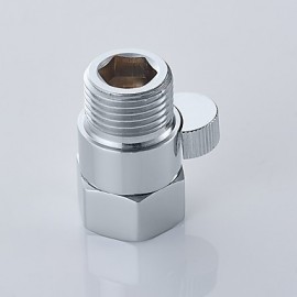 Faucet accessory, Modern/Contemporary Brass Control Valve, Finish, Chrome