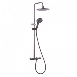 3-Function Thermostatic Shower Faucet In Pvc Copper