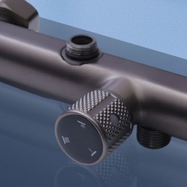 3-Function Thermostatic Shower Faucet In Pvc Copper