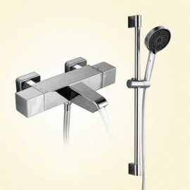 Abs Copper Thermostatic Chrome Shower Faucet