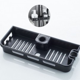 Black Thermostatic Shower Faucet In Abs Copper With Bar