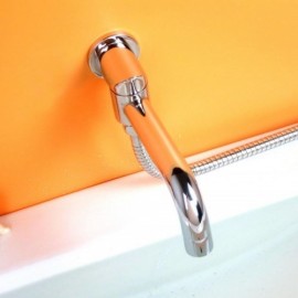 180° Rotating Spout In Chrome-Plated Copper Without Flexible