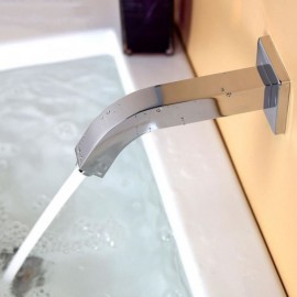 Chrome-Plated Copper Spout Without Hose