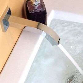 Chrome-Plated Copper Spout Without Hose