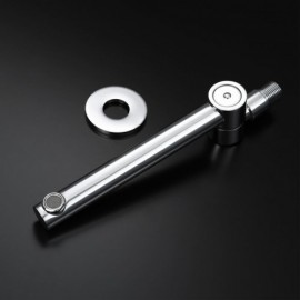 180 Degree Rotatable Chrome/Black Copper Spout