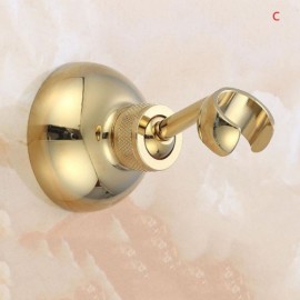 Hand Shower Holder In Golden Copper