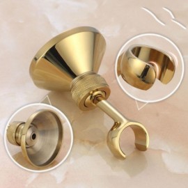 Hand Shower Holder In Golden Copper