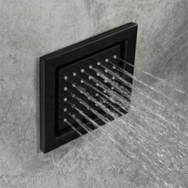 Square Side Shower In Copper Chrome/Black Model