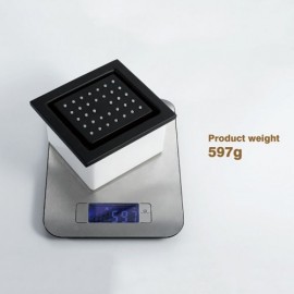 Square Side Shower In Copper Chrome/Black Model