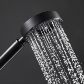 Hand Shower In Abs Black/White Model