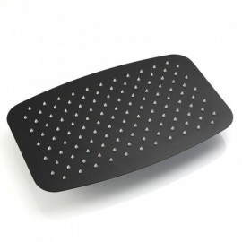 Black Stainless Steel Shower Head 2 Sizes