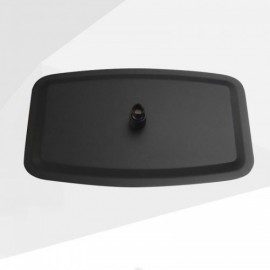 Black Stainless Steel Shower Head 2 Sizes