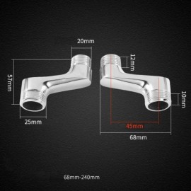 Elongated Curved Copper Legs Sold In Pairs