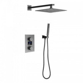 Thermostatic Shower Faucet With Led Digital Display