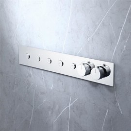 Five-Function Concealed Thermostatic Shower Valve