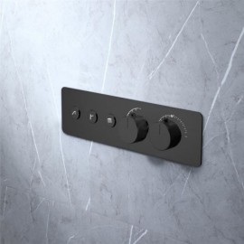 Three-Function Copper Recessed Thermostatic Shower Valve