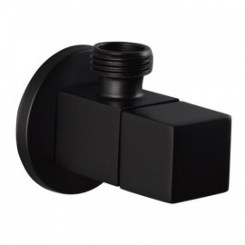 Black/Gold Copper Two-Way Angle Valve 1 Valve