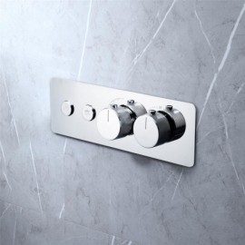 Dual Function Copper Recessed Thermostatic Shower Valve